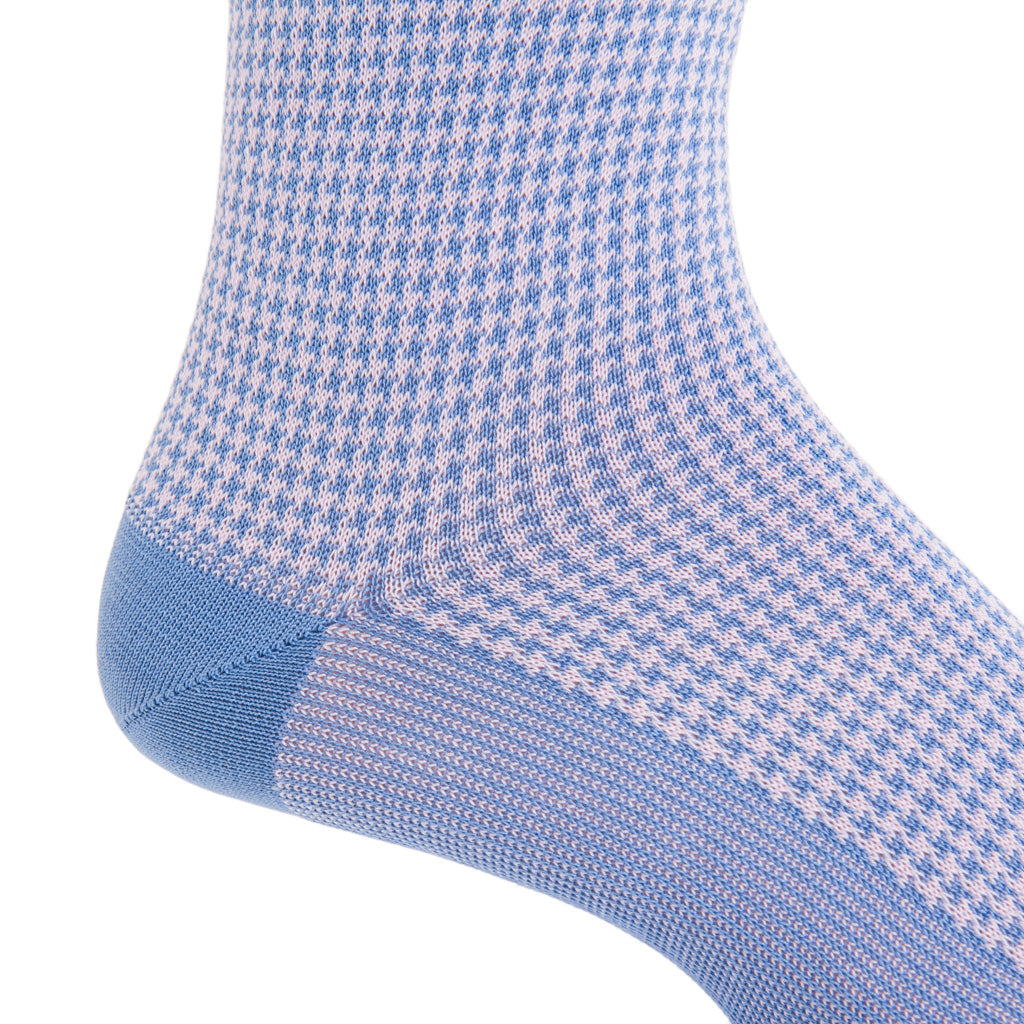 MC-Azure-Blue-Pink-Houndstooth-Sock