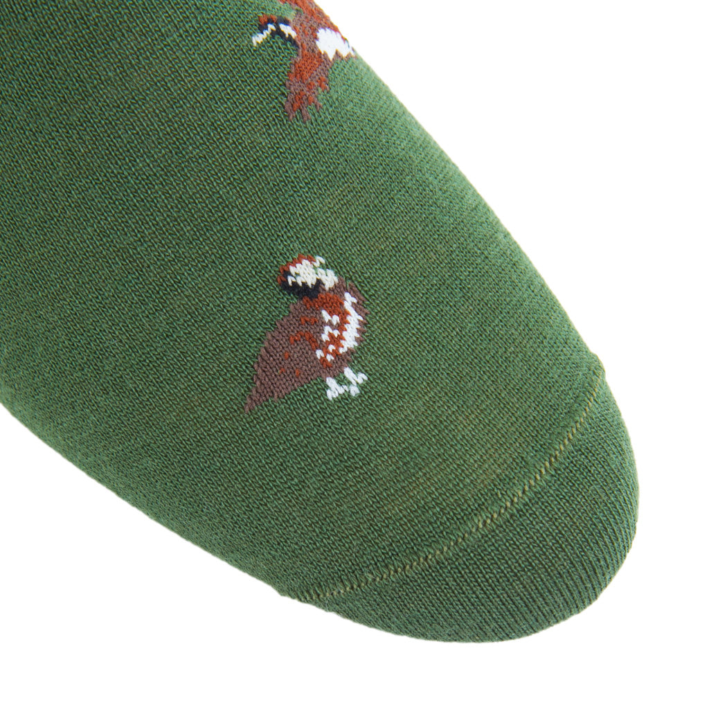 Green-Quail-Sock-Wool