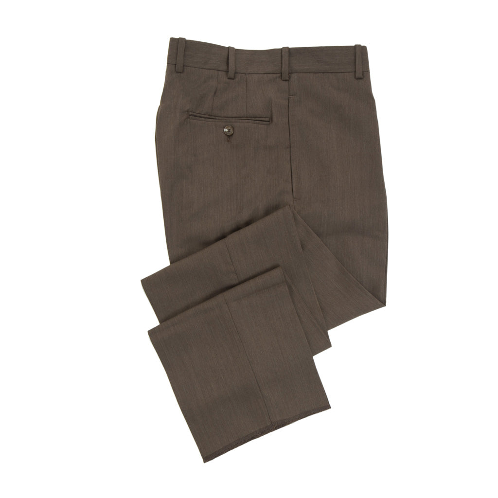 Super 120's Tropical Wool - Classic Fit - Medium Brown