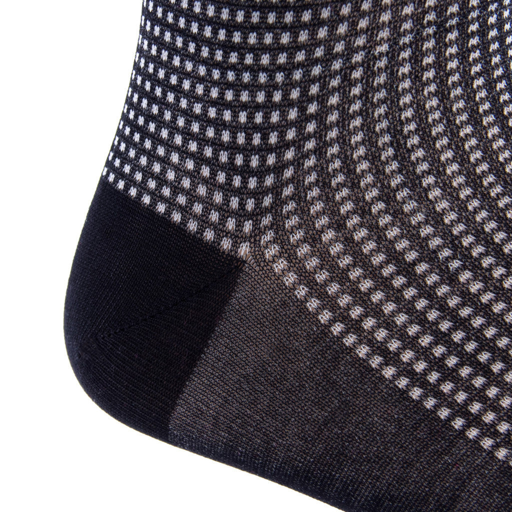 Mens grenadine socks-linked toe-Mid-Calf-Made-In-USA – Dapper Classics®